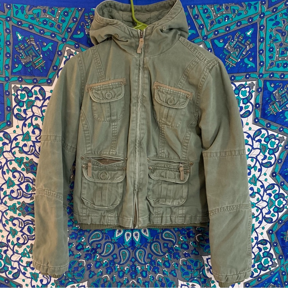 Well-loved Aeropostale Cargo Jacket